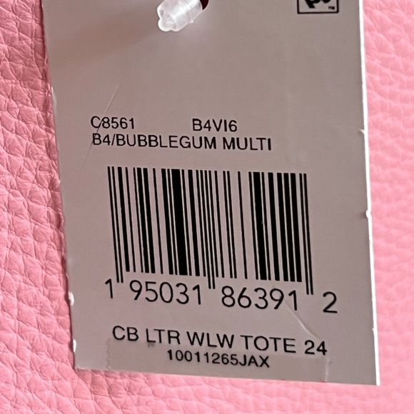 C8561 - Coach Willow Tote 24 in Colorblock - Picture 9 of 11